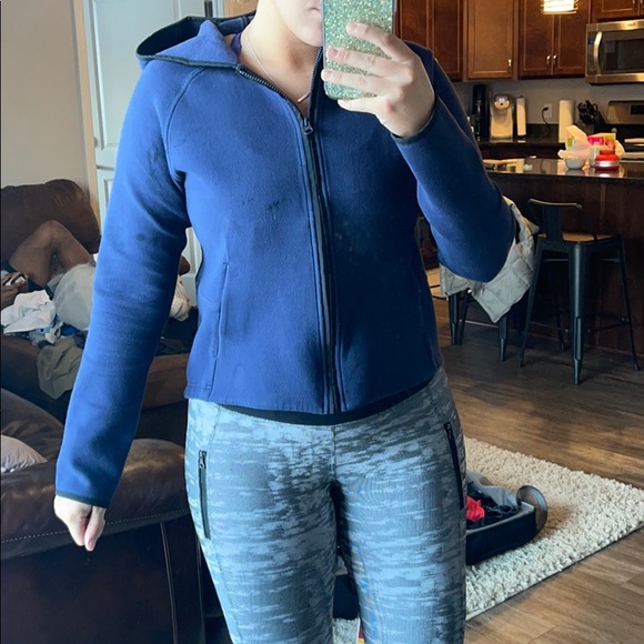 Lululemon midlength hoodie navy purple - Picture 5 of 5